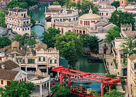 【景区内五钻酒店】金墟酒店1晚+双早+双人或三人2日畅玩赤坎·广东华侨国际旅游度假区赤坎古镇+景区接驳车