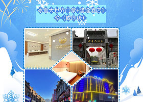 【酒店套餐】哈尔滨冰雪大世界门票+隆逸酒店巴洛克或同级酒店1晚
