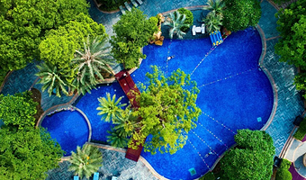 周末元旦不加价★东莞樟木头三正半山酒店1-2晚+早餐+观音山旅游风景区登顶&品茗抄经颂钵，可加正餐/温泉水世界