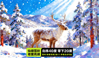 延边长白山仙峰雪岭景区+老里克湖一日游【雪岭/老里克湖二选一|省心出游·含门票·含往返·含保险】