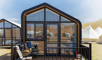 【2人套餐】星空露营1晚·观景房★篝火晚会烟花+下午茶摆拍场景+不限次数滑沙+早餐