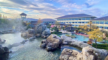 【酒店套餐】河北白鹿温泉酒店1晚+双人早餐+单次或不限次温泉套餐