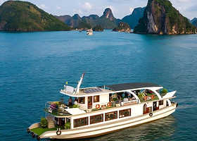 下龙湾+天堂岛一日游【索纳塔游轮/轻奢5星游轮+游轮自助午餐+纯玩0购物】