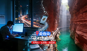 焦作云台山风景名胜区一日游【【郑州出发】城市逃离|官方优选|】