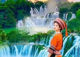 德天跨国瀑布景区+通灵大峡谷+古龙山大峡谷二日游【南宁起止大巴团+纯玩0购物+成人赠德天接驳车+含3正餐】