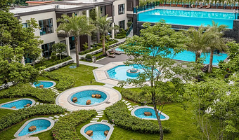 【春节可订】清远橄榄泉温泉民宿2天1晚+双人早餐+无限次公共温泉+公共泳池+私家阳台温泉泡池（2池水）