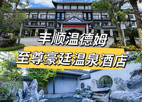 【2大2小套餐】丰顺温德姆至尊豪廷酒店住1晚+自助早餐+无限次温泉