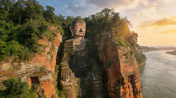 乐山大佛+东风堰-千佛岩景区一日游【2-8人内小团◆一价全含◆全程无自费◆】