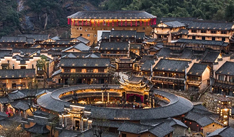 【酒店套餐】望仙谷景区外雲山居/云桂/圣宇/云尚仙宿民宿住宿1晚+2人门票+酒店景区接送+篝火晚会+免费停车