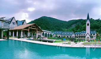 【新春特惠】宁波半山伴水渡假村1晚含早+可选双人观顶湖+中坡森林门票+小火锅套餐，或儿童7项畅玩+土窑美食套餐