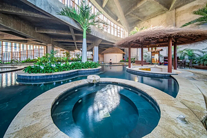 【酒店套餐】大别山陡沙河温泉小镇1晚+早餐+双人单次温泉