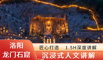 龙门石窟【1.5小时精讲+可选门票预约+含耳麦 可选包团】