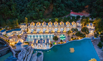 清远清泉湾·爱琴海酒店·双人汤泉+早餐+30元餐厅代金券或烧鸡一只