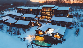 【望·长白鲁能美憬阁精选酒店1-3晚住滑】长白山华美胜地滑雪场+地中海温泉+UTV体验+YOYO鹿苑+EP夜游