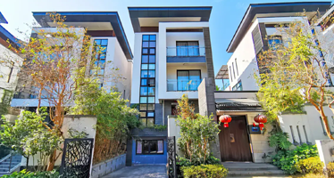 广州从化温泉别墅明月山溪度假别墅|私家温泉|自动麻将|K歌|烧烤