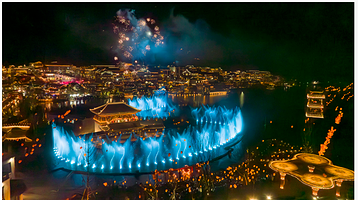 【春节预售】窑厂度假酒店+双早+窑湖小镇（入住期间无限次进出）+云上火车+汤泉畅泡+心愿灯1盏+往返接驳车