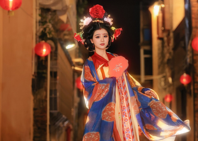 湛江赤坎海棠簪花旅拍（可选内外景）