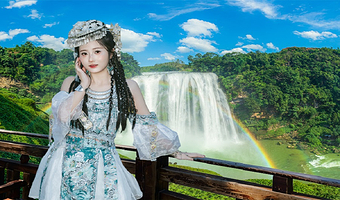 黄果树+天星桥景区+陡坡塘瀑布一日游【直通车套餐 可选头等舱保姆车】