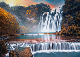 黄果树景区+荔波小七孔景区+西江千户苗寨三日游【畅销爆款|贵州纯玩0购物|可选2+1头等舱保姆车】