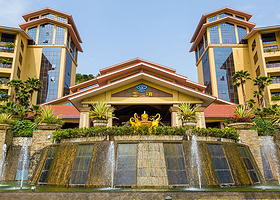 【春节特惠】龙门南昆山云顶温泉度假村酒店 双人早餐+无限次温泉+玛雅水寨+恒温泳池+大芹温泉乐园+儿童乐园