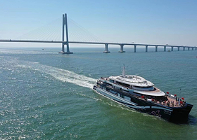 港珠澳大桥半日游+大湾区一号/二号游轮船票-多航班可选【深圳游船】