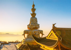 乐山大佛+峨眉山二日游【真纯玩0购物；可选入住金顶/市区酒店；简约大巴2+1头等舱大巴任意选择】