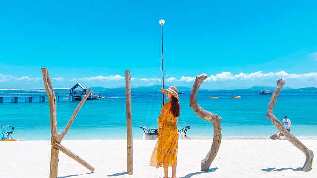 三亚三亚蜈支洲岛旅游区一日游【免升级小团+三亚蜈支洲岛+上门接送+/可选8人小团 】,一日游门票,去哪儿网门票