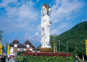 三亚南山寺+三亚千古情一日游|2-8人私家团.独团专车、上门接送、爸妈游、2人起订