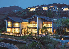 【酒店套餐】桂林全州大碧头阡陌居度假酒店住宿1晚+双人温泉+水上乐园（不限次）+双人大地景观（不限次）+早餐