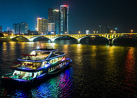 【当天可出票】橘子洲湘江游轮夜游+观光小火车票-橘子洲门票