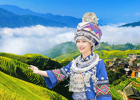 桂林龙脊梯田+金坑梯田+黄洛瑶寨一日游【多套餐可选，商务车/大巴车】