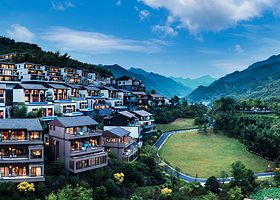 【房间内私汤】杭州临安湍口温泉度假村2天1晚+自助早餐+可选自助晚餐+山景溶洞温泉+萌宠园+近湍口众安氡温泉