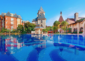 【年终特惠】广州中旅阿那亚九龙湖公主酒店1晚+双人自助早餐+双人畅游九龙湖生态公园（观景平台/环湖栈道）