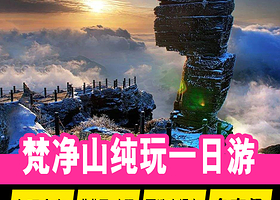 梵净山一日游【 蘑菇石+金顶！可选含观光车+索道 】