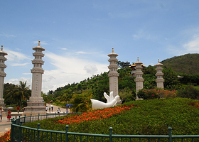 纯玩 三亚南山文化苑/+天涯海角/大小洞天一日游 可选含素斋