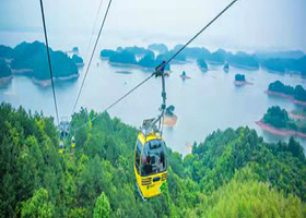 千岛湖一日游千岛湖中心湖区+梦想5号游船一日游*核心两大湖区+梦想5号游船+梅峰岛+月光岛