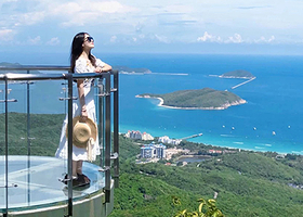 三亚亚龙湾热带天堂森林公园一日游【（小团上门接送）含门票+游览车+可订午餐玻璃栈道飞漂】