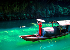 宜昌三峡人家+龙进溪+山上人家+水上人家+溪边人家一日游【官方推荐 可选船去船回or车去车回线路】