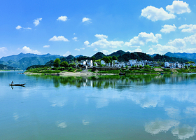 新安江山水画廊+徽州古城一日游【追寻新安江春天，一价全含门票导游游船等，纯玩无购物，可选上午半日游游览】