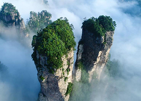 【尊享VIP2-6人纯玩无购物私家小包团】张家界国家森林公园袁家界+天子山+十里画廊+天门山国家森林公园三日游