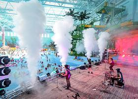 【冬季滑雪大促】双人重庆融创热雪奇迹/重庆融创海世界/重庆融创渝乐小镇，重庆融创永乐半山酒店 可选双人自助早餐