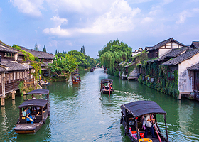 嘉兴乌镇东栅景区+乌镇西栅景区+西塘古镇+南浔古镇一日游【双水乡古镇+日景夜景深度游&多套餐可选】