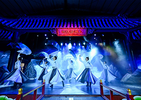 【拼小团】都江堰一日游+11点出发+2-8人精品团+观夜景南桥+赏蓝眼泪+无购物