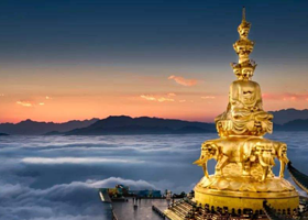 峨眉山+金顶一日游【2至6人独立私家小团；市区三环内上门接送；睡醒在出发；含景区首道大门票】