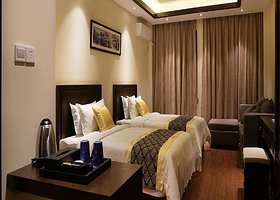 【酒店套餐】崇阳浪口温泉客栈/喜悦酒店二选一1 晚+2早+2张浪口温泉门票可选