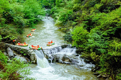 九宫山银河谷漂流门票
