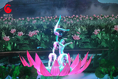 承德大型实景演出《帝苑梦华》4月26日承德大剧院恢弘开演