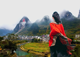 南宁德天跨国瀑布+通灵大峡谷+百魔洞+河池长寿村+百鸟岩三日游【体验边境跨国瀑布风光 世界长寿之乡旅程】