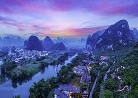 【酒店套餐】阳朔河畔度假酒店(十里画廊遇龙河店)2天1晚+可选遇龙河景区夜游套餐+山地自行车1份+欢迎水果