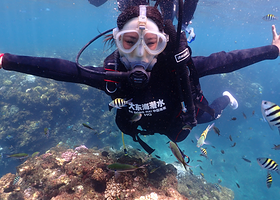 大东海敖游潜水